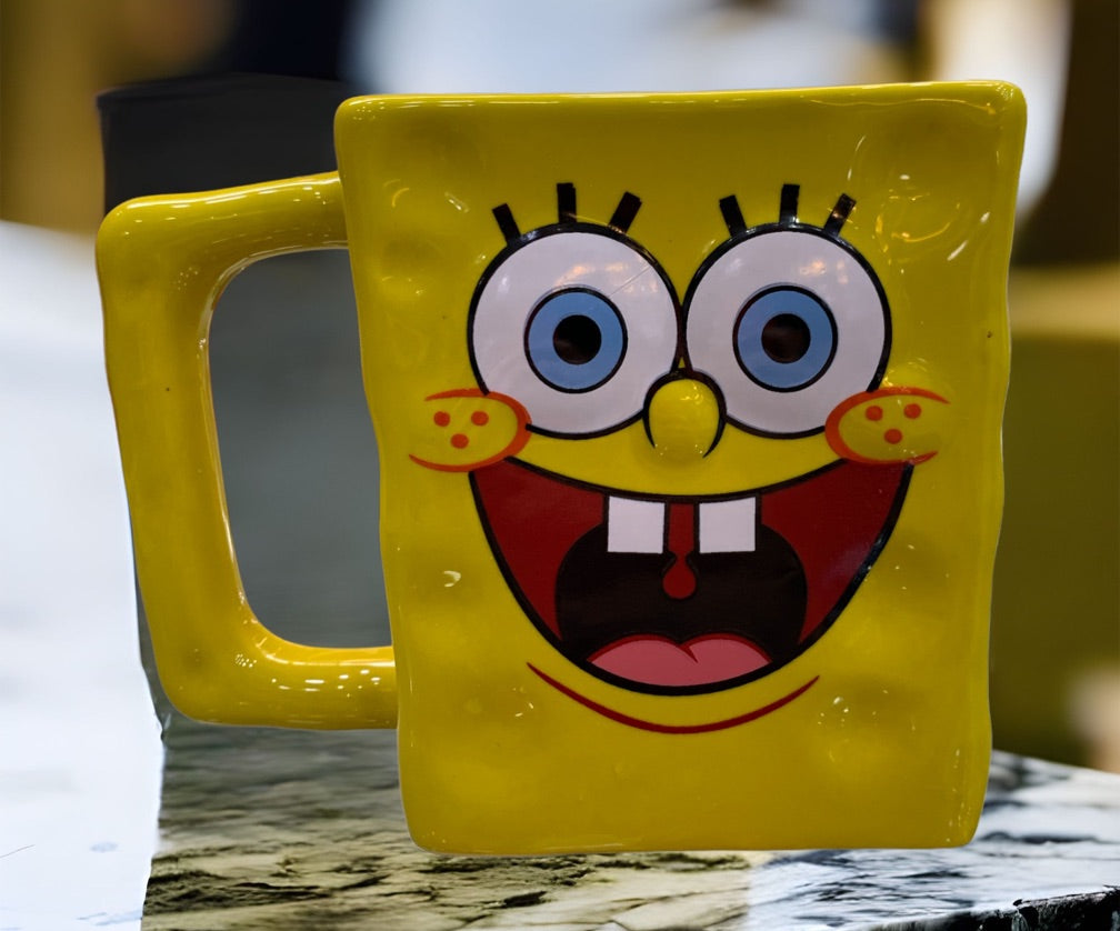 Taza Bob Esponja 450 ml - Porcelana