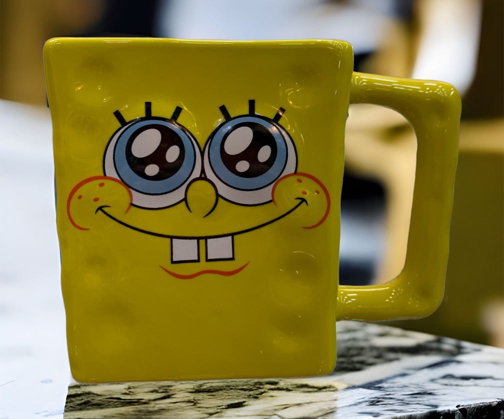 Taza Bob Esponja 450 ml - Porcelana