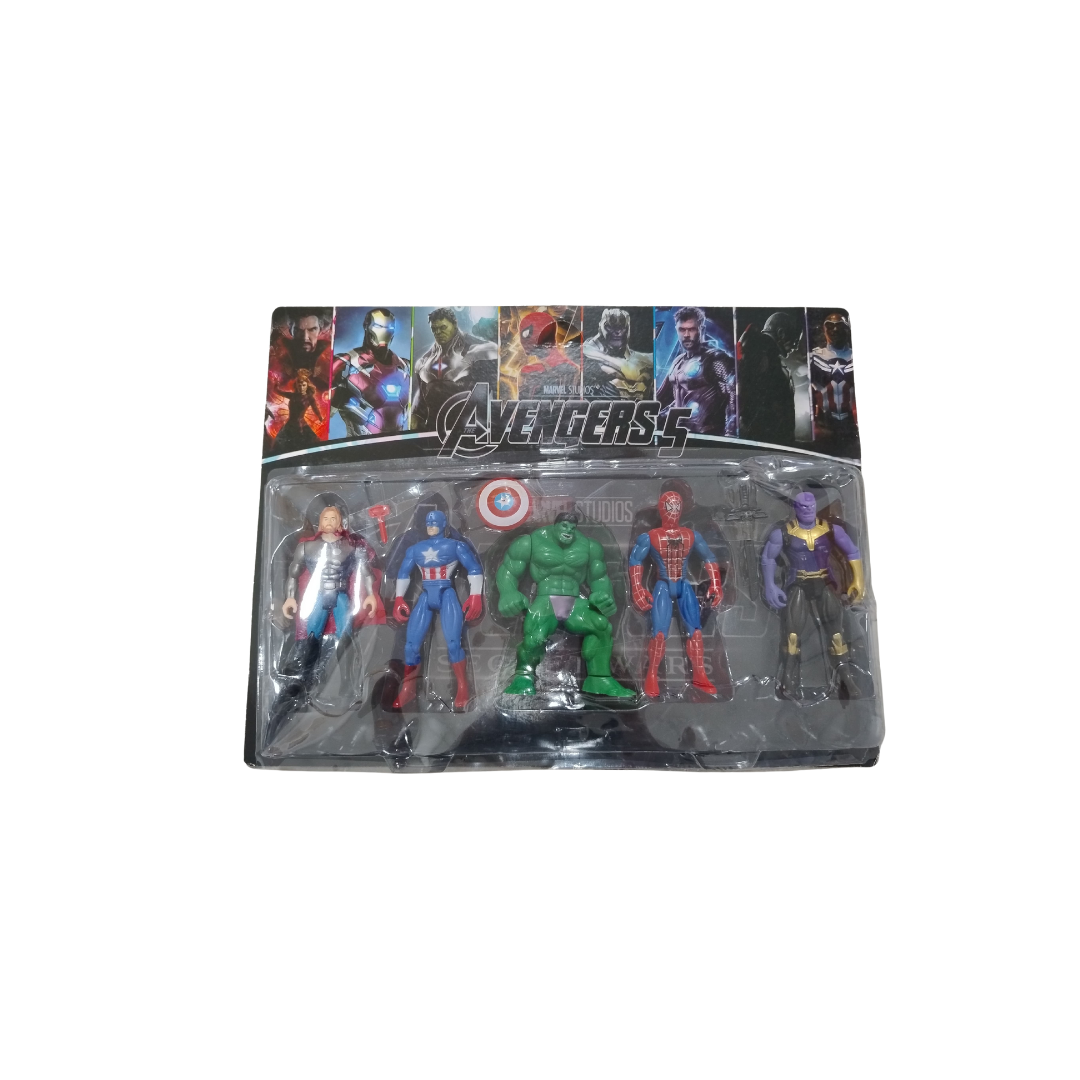 Kit Avengers - 5 Piezas (13 cm)